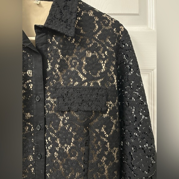 COULEUR by finley Lace Blazer SZ Medium - Picture 2 of 6